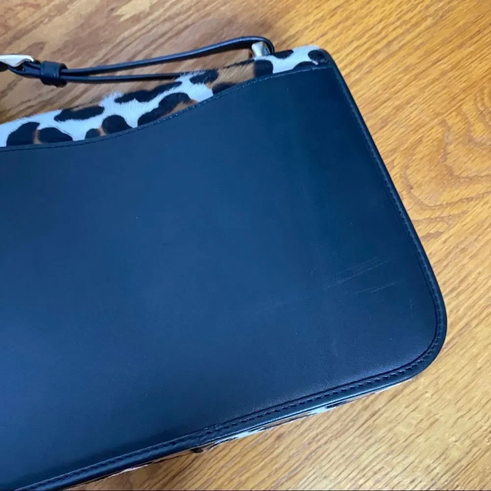 Coach Page Shoulder Bag in Ocelot Printed Haircalf F33636 Excellent cond… - Picture 11 of 14